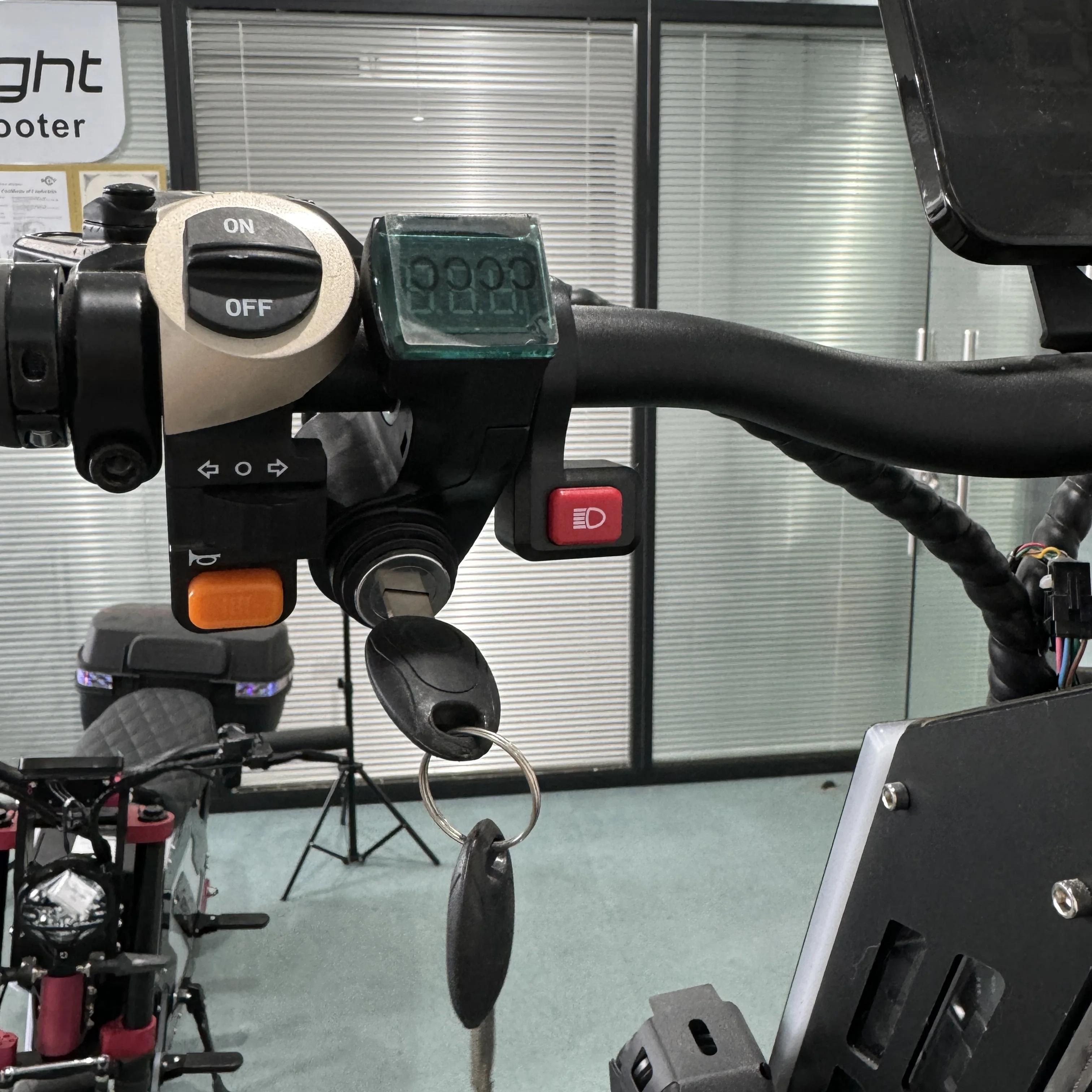 Good quality electric scooter part key lock key switch voltage lock power switch for repair and assembly