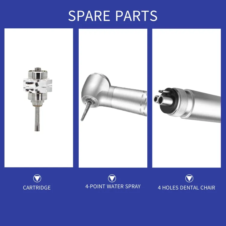 Factory Cheap Price Dental high-speed handpieces  4 hole push type ceramic bearings dental product for dentist Dental laboratory