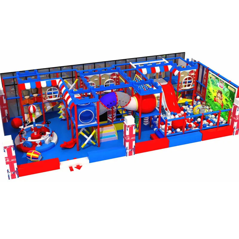 Commercial indoor  Amusement park Equipment Kids indoor Playground equipment  Indoor Soft play Naughty Castle