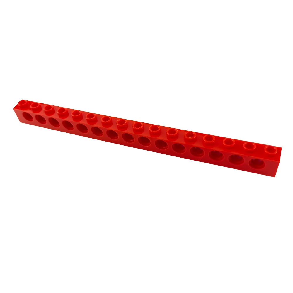 No. 3703 ABS material Toy Plastic building blocks bricks Technic, 1*16 Brick 1 x 16 with Holes