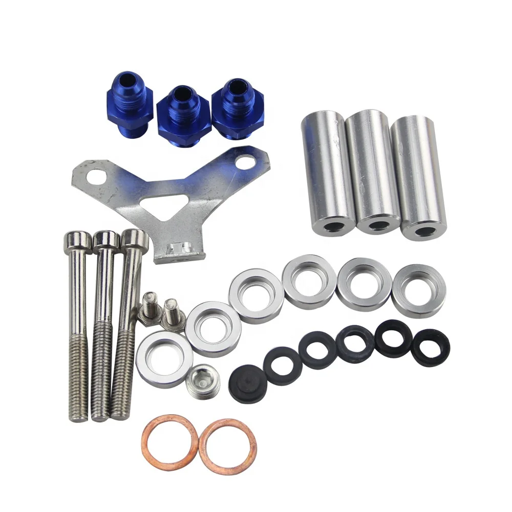 Aluminum Engine Top Feed Injector Fuel Rail Kits For 2jz 2jzgte