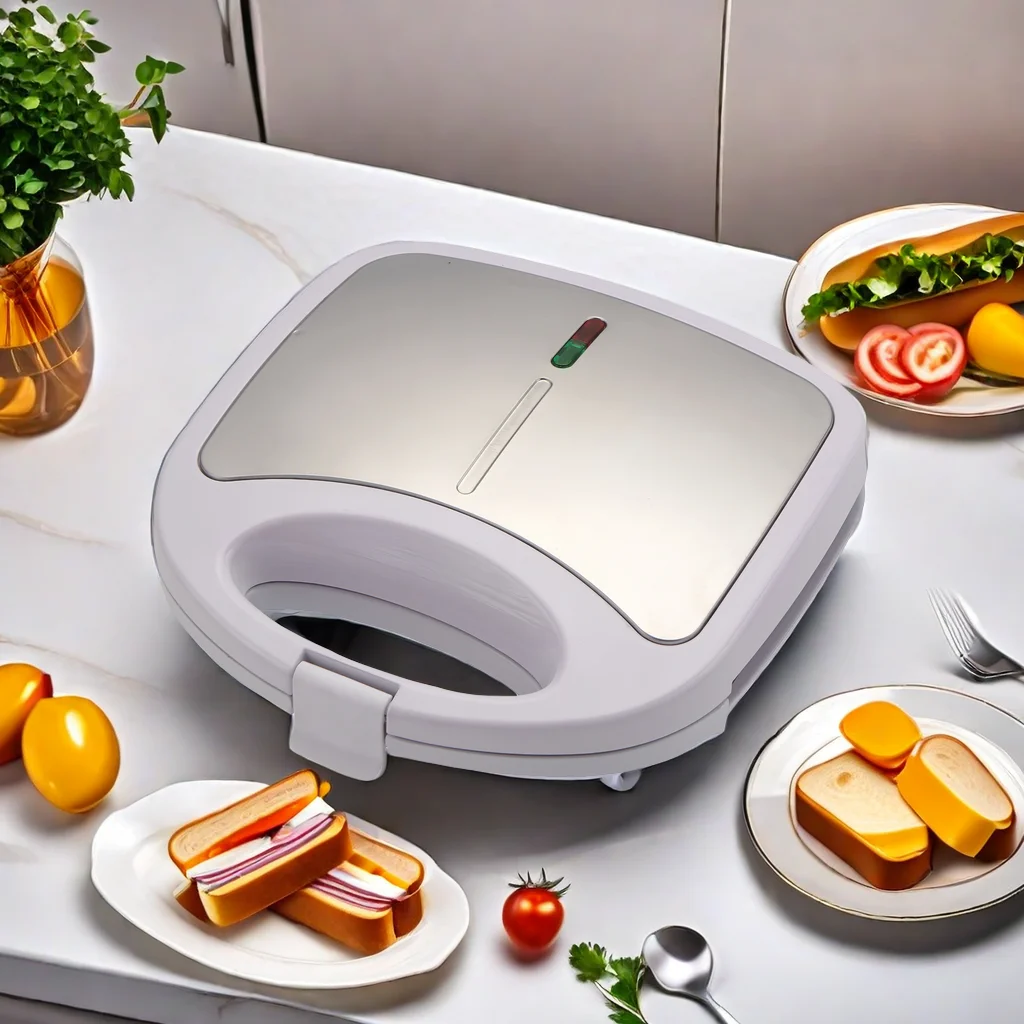 Professional multifunction Stainless Steel 6 in 1 Multifunctional individual plate panini maker