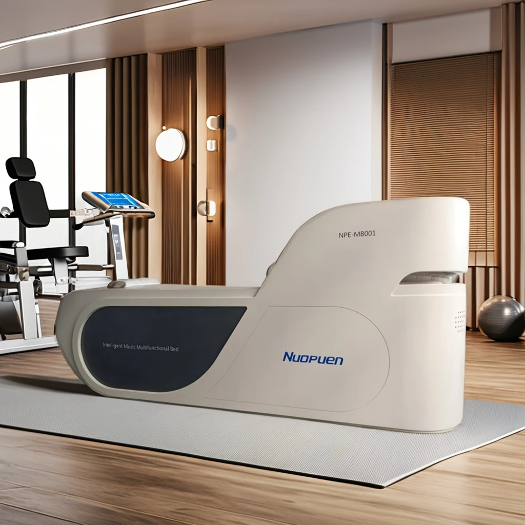 Music-resonance energy bed heating vibration massage beauty bed graphene thermal therapy bed with negative oxygen ion generator