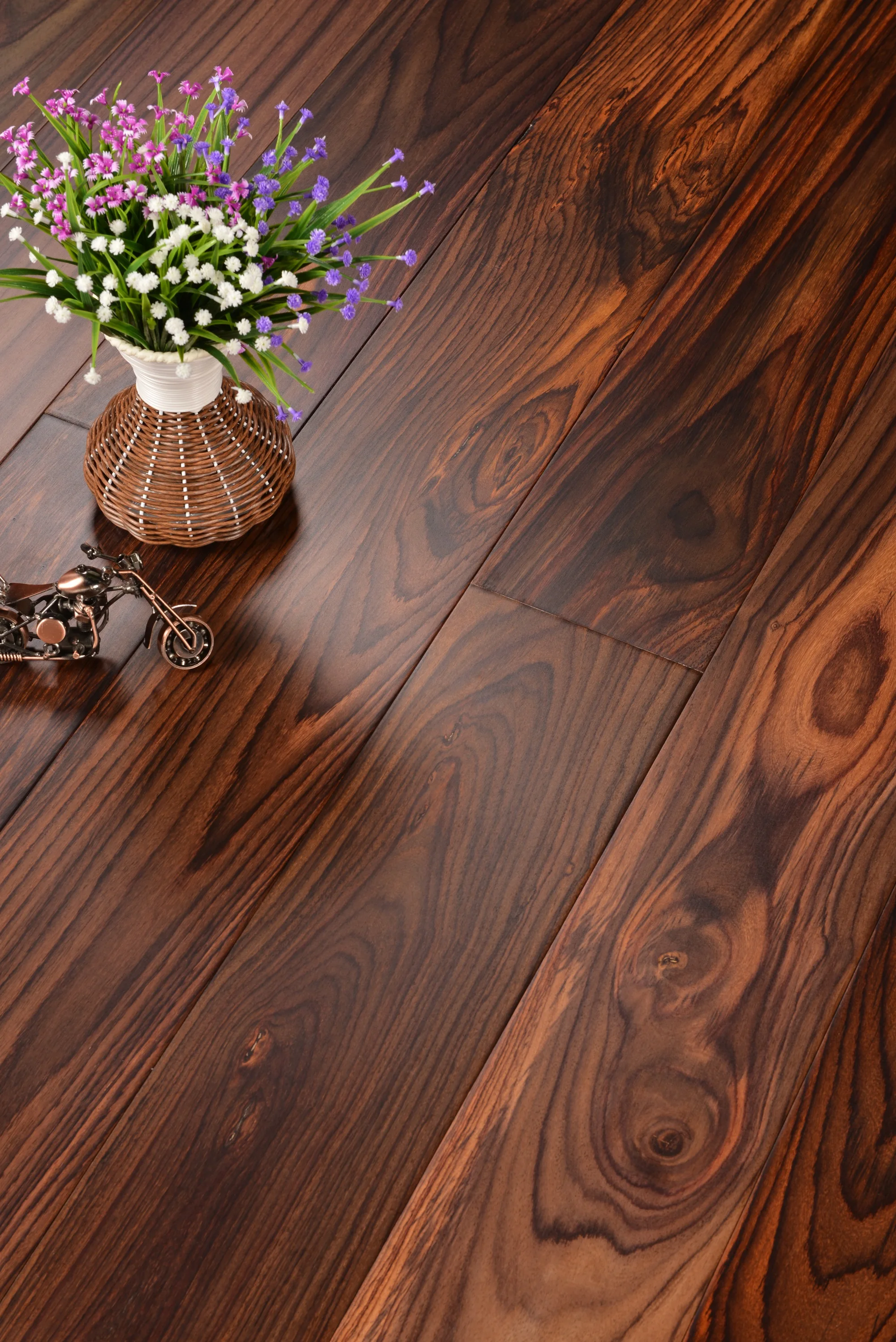 
popular high quality blackwood uv oil solid wood flooring in door Hardwood Flooring For Indoor Residential 