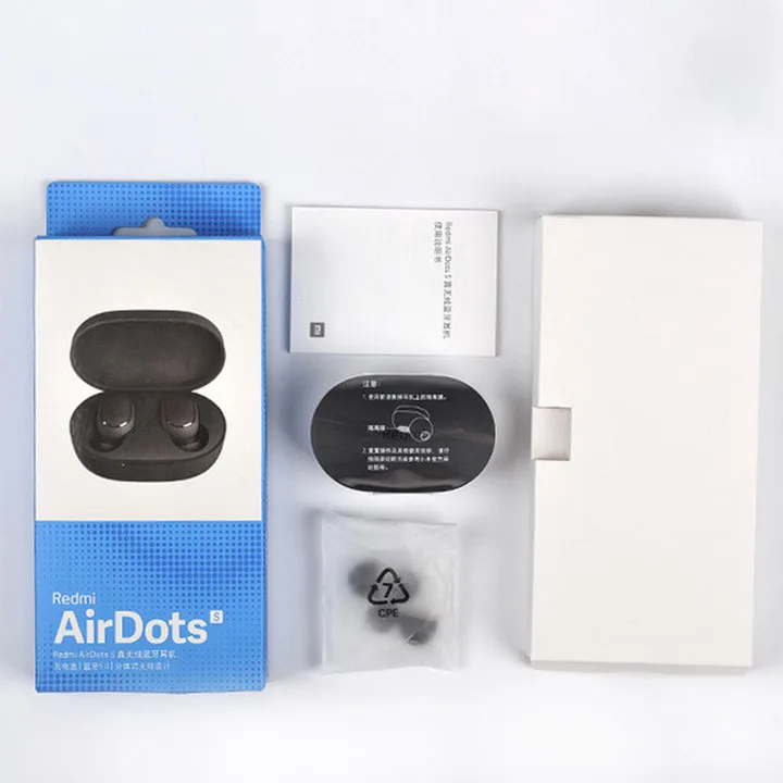 Xiao miRed mi Airdots 2.Original Headphones Mi True Wireless Earphone Blue tooth Earphones Air Dots Headset TWS  Earbuds