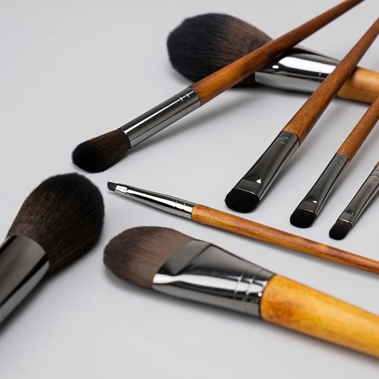 10Pcs Makeup Brush Set Pro Eye Shadow Blending Foundation Powder Eyebrow brush