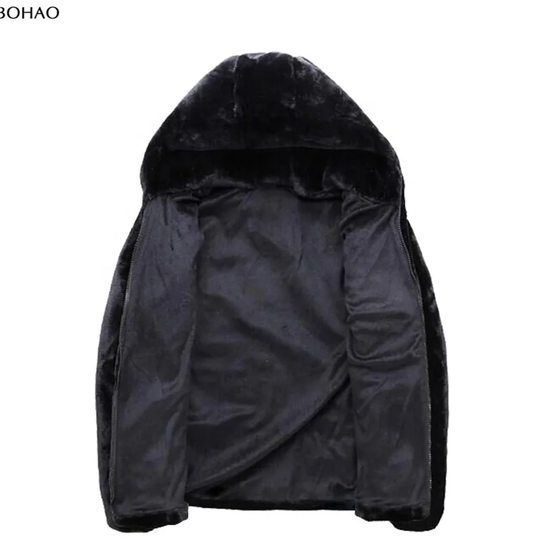 
Hot New Design Jacket Mink Fur Short Hair Men Coat 