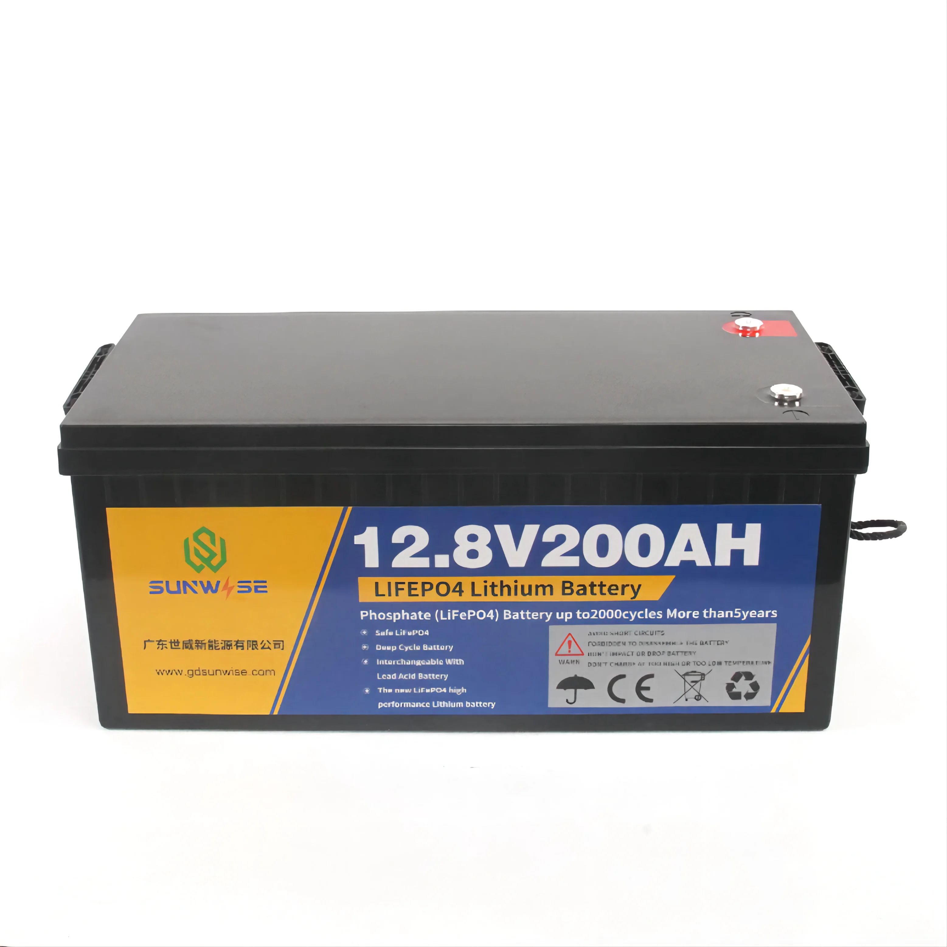 Best Seller Lead acid replacement Solar RV Marine 12V 100Ah 200Ah 300Ah LiFePO4 Lithium Ion Battery
