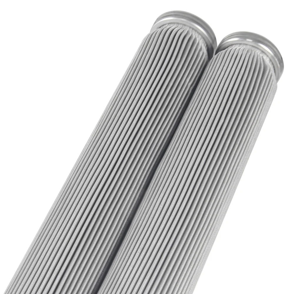 chemical fiber AISI 304 316l multi-layer 30 50 micron stainless steel wire mesh filter tube