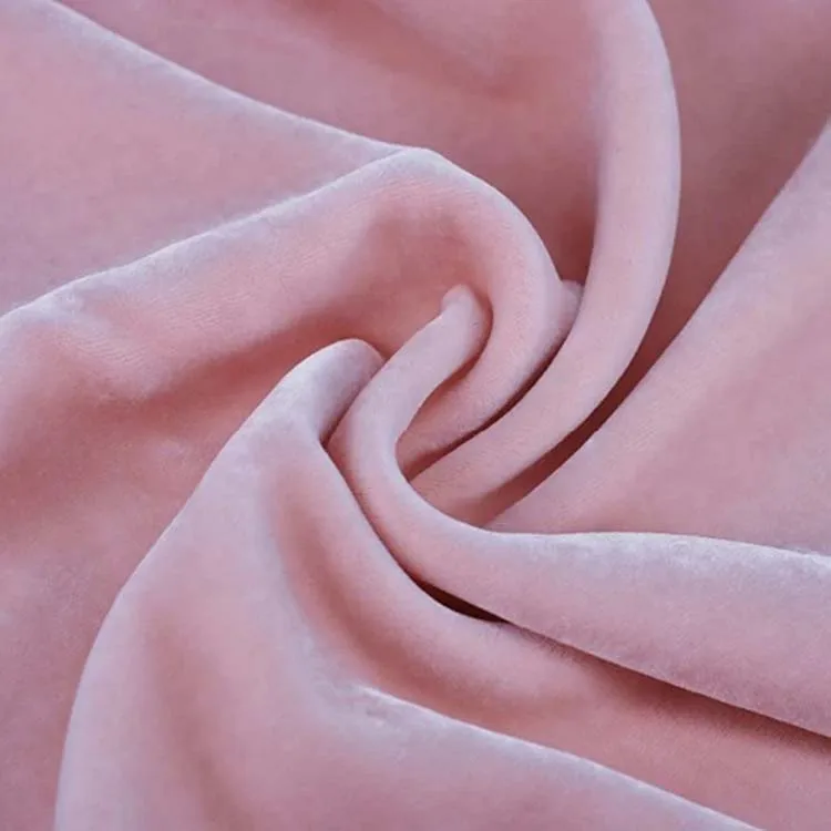 
Chinese manufacturer wholesale Silk Rayon Very Soft Drapey Luxury Velvet Fabric silk fabric 