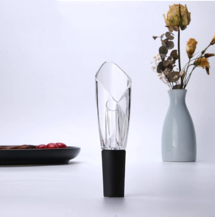 Пользовательский логотип, перезаряжаемый аксессуар для бара, бутылка вина, декантер, аэратор