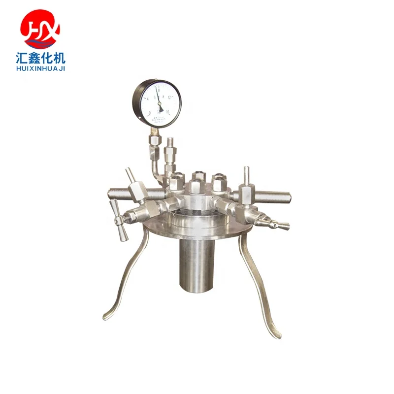 lab high pressure hydrothermal synthesis autoclave reactor  non stirred pressure reactors