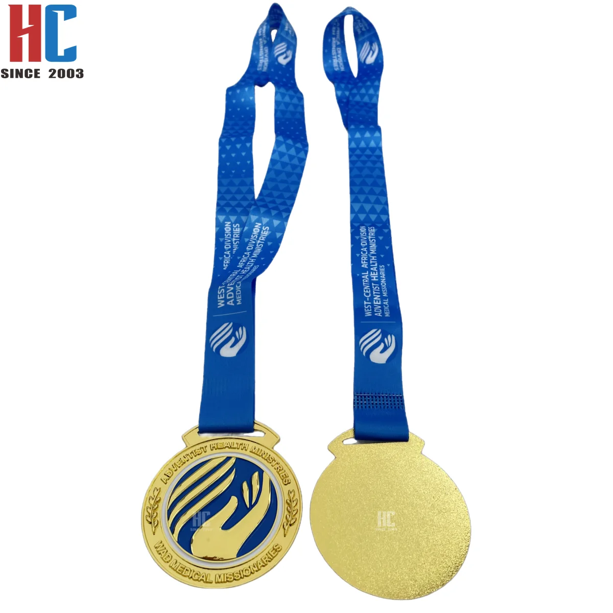 20 Years Factory Custom 3D gold plated sports Medal 2024 souvenir award