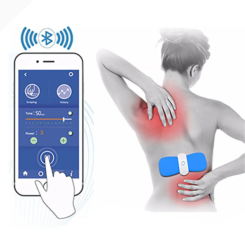 Wireless APP Remote Control Full Body Massager Pain Relief Low Frequency Therapy Equipment Nerve Tens Unit Muscle Stimulator