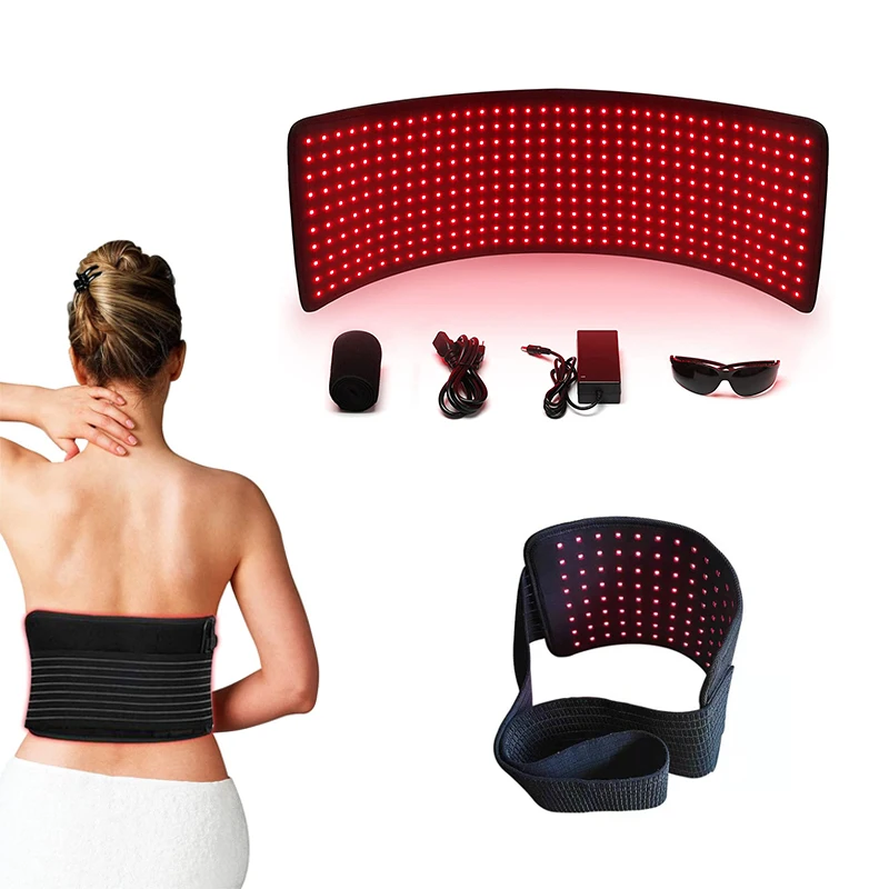 
2021 Newest Home Use Weight Loss Exlatge Infrared LED Red Light Therapy Pad 