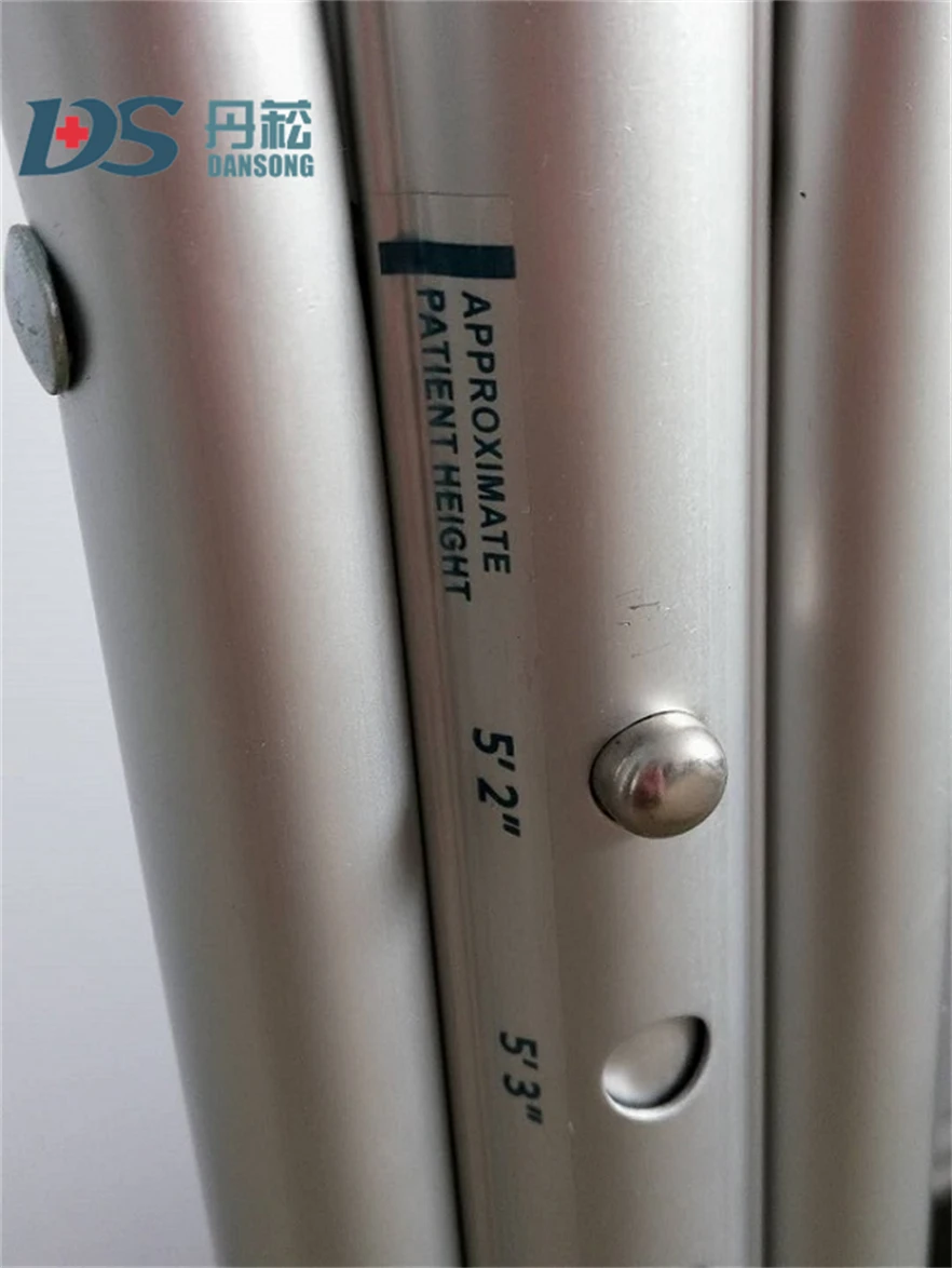 Hengshui factory adjustable axillary crutch for disabled use