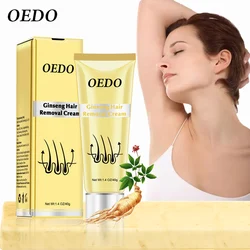 Крем для удаления волос с женьшеня для мужчин и женщин, эпиляционный крем для выпадения волос у рук и ног, уход за волосами в подмышках, депиляционный крем