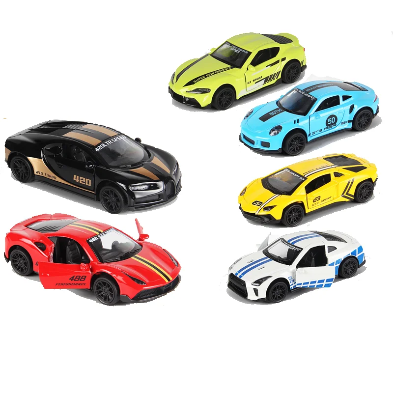 HY 1:43 Alloy Diecast Miniature Toy Car Vehicle Model Popular Alloy Diecast Toys Cars Display Collection Festival Gift