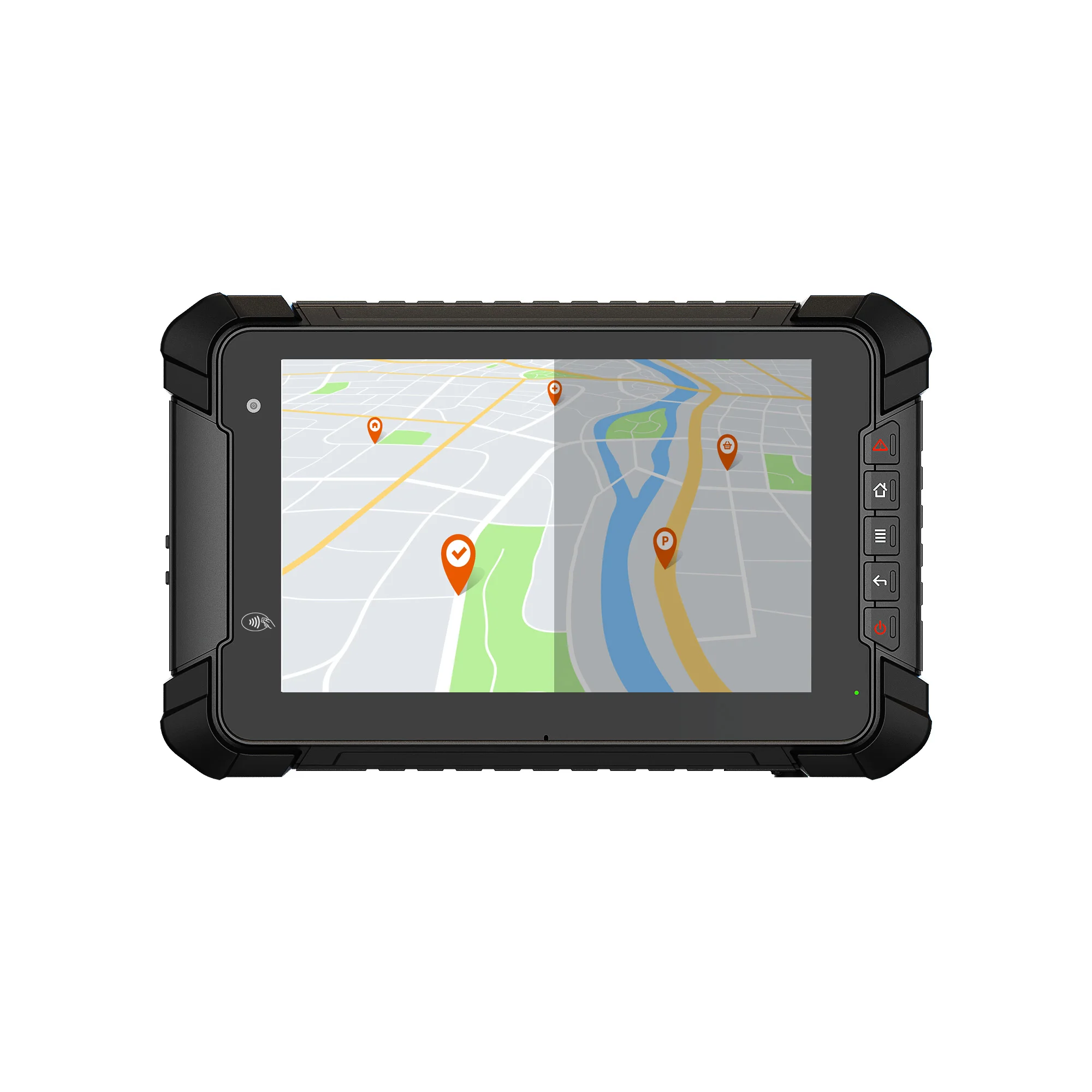Lilliput PC7108 7 inch IP67 waterproof industrial rugged vehicle tablet PC with can bus