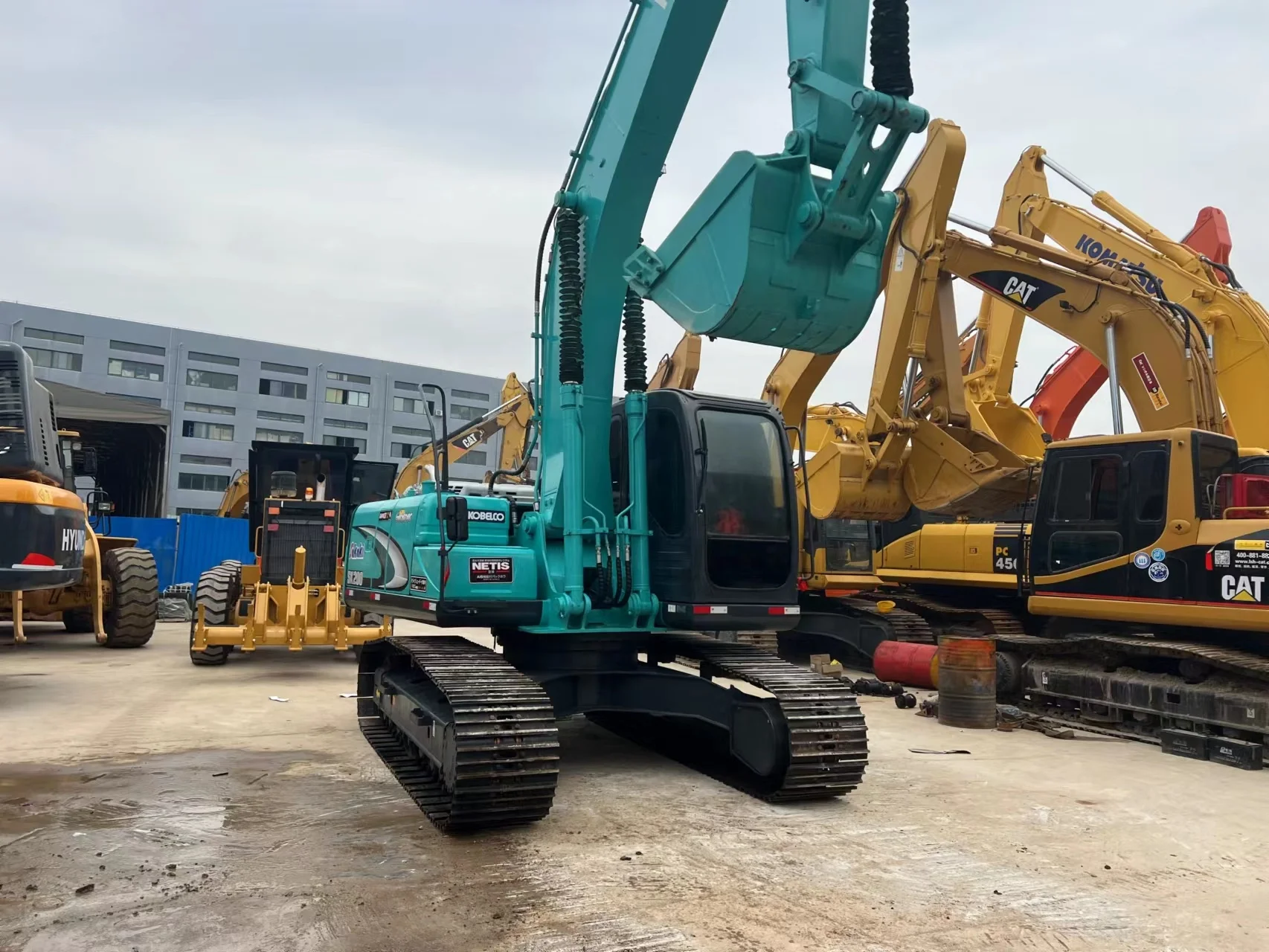 Kobelco SK200-8 Crawler Excavator for Sale Used and Reliable SK360 SK460 Excavator Models Available