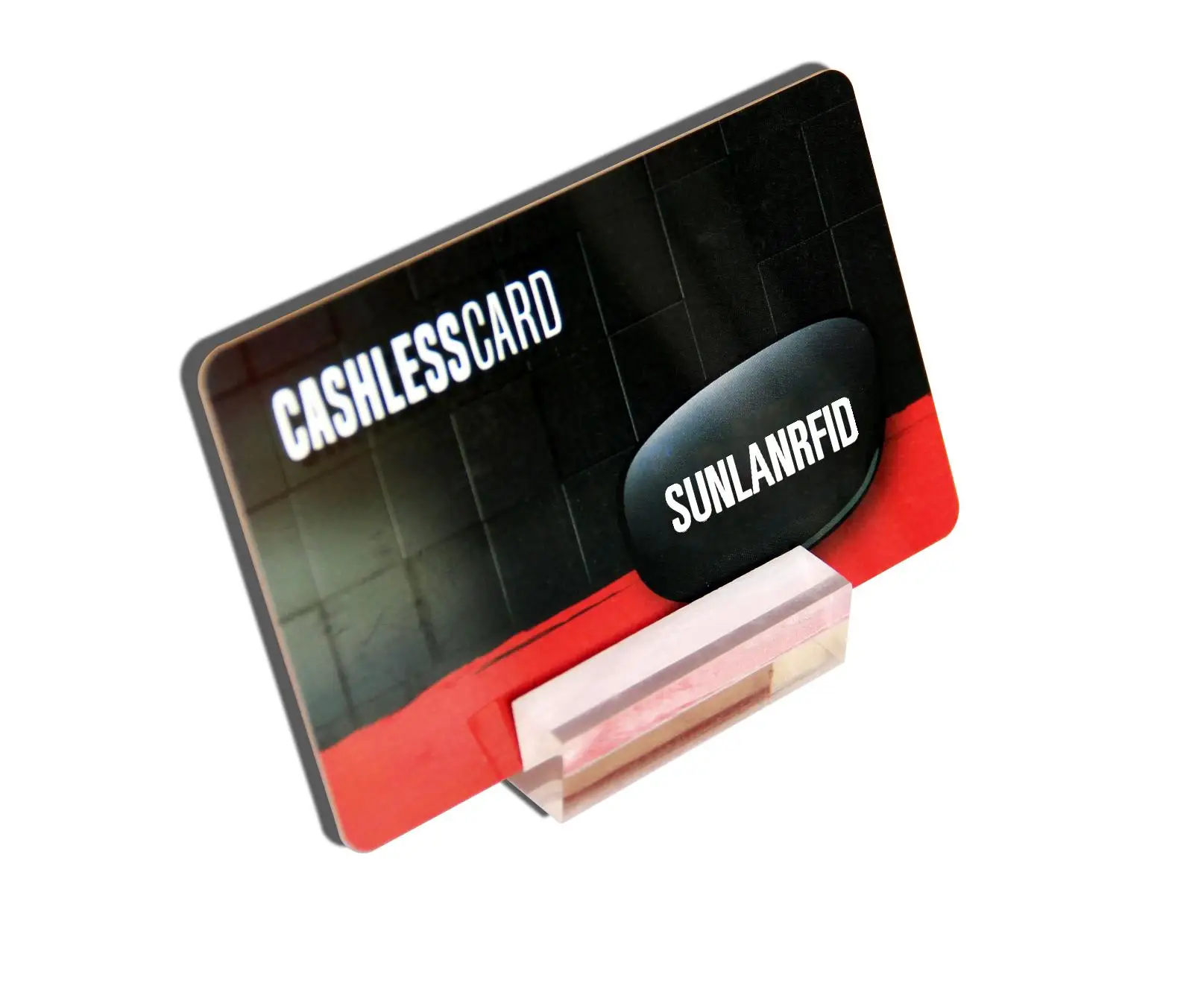 Sunlanrfid Custom Epoxy Inkjet Hf 13.56mhz Printing  Rfid Metro/Bus Card