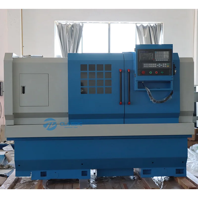 Low price  cnc lathe machine CK6136 horizontal metal turning cnc lathe machine