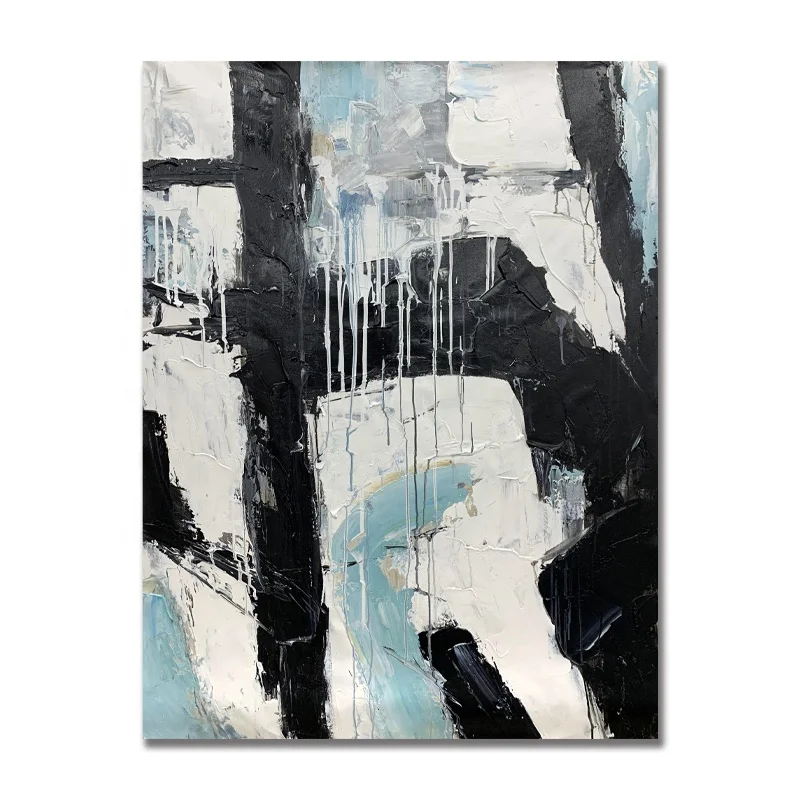 Office decorative canvas pop art oil painting modern abstract wall art design