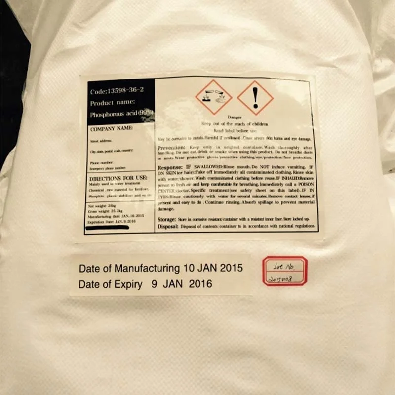 
phosphorous acid h3po3 manufacturer china 