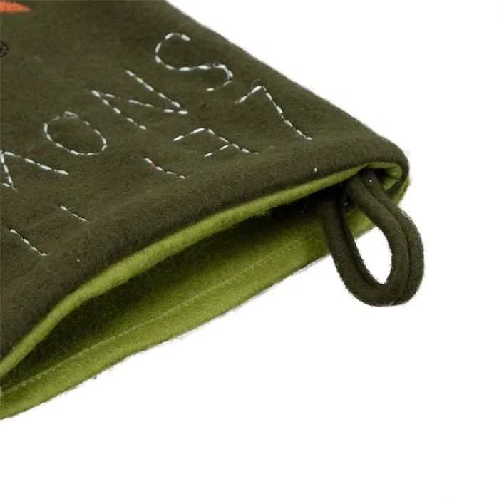 
Christmas craft supplies accessories let it snow snowman christmas plush cute stockings for xmas holiday decor 