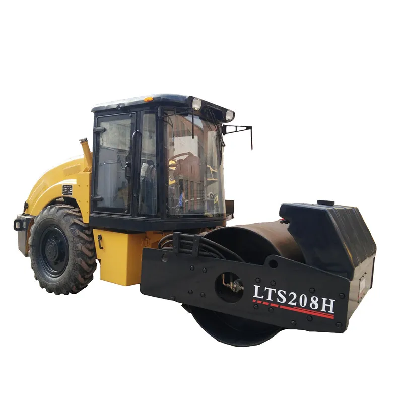 China construction vibrating road roller 8 ton 10 ton 12 ton 14 ton road roller with famous brand pump advanced vibration system