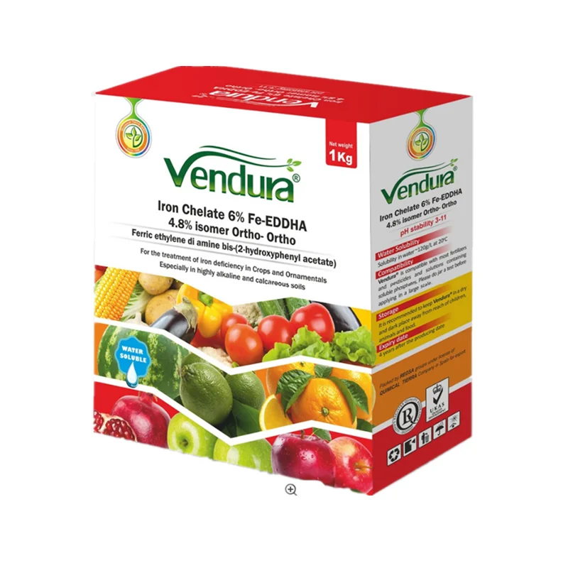 
Agriculture Fertilizer EDDHA Fe 6% Organic chelating ferric fertilizer 