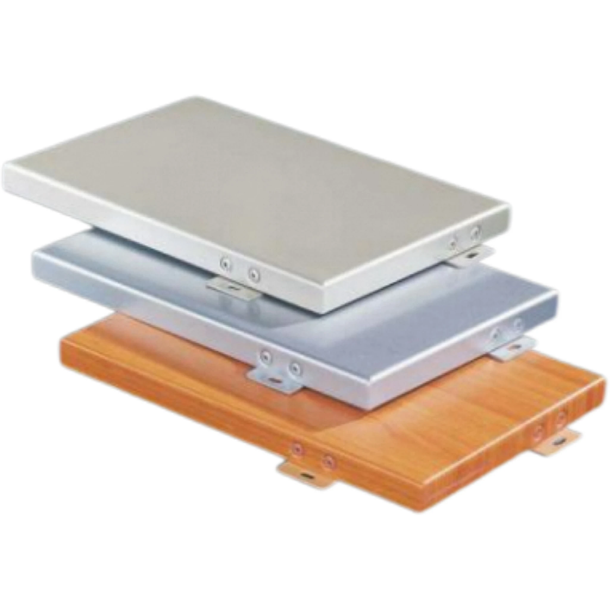 Indoor and Outdoor Wall Decoration Panel Aluminum Composite Panels Aluminum Veneer