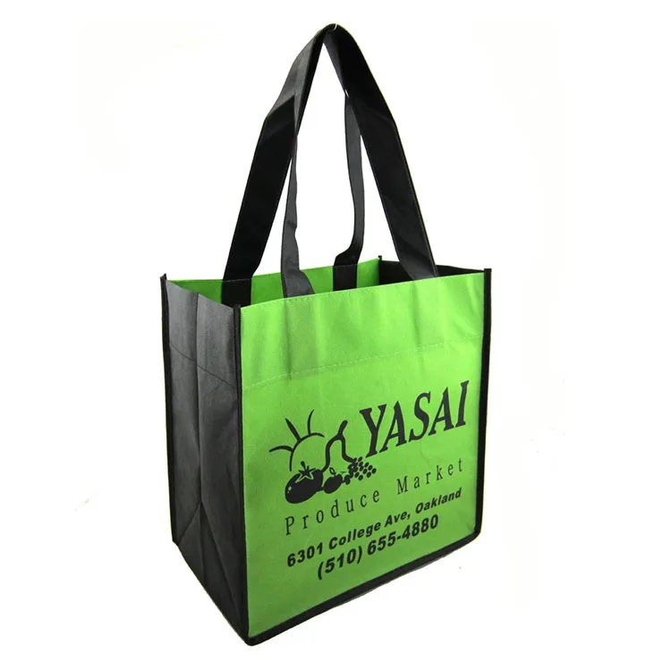 Top Quality Promotional Handled Style Foldable Reusable Shopping Bag Non Woven Tote Bag