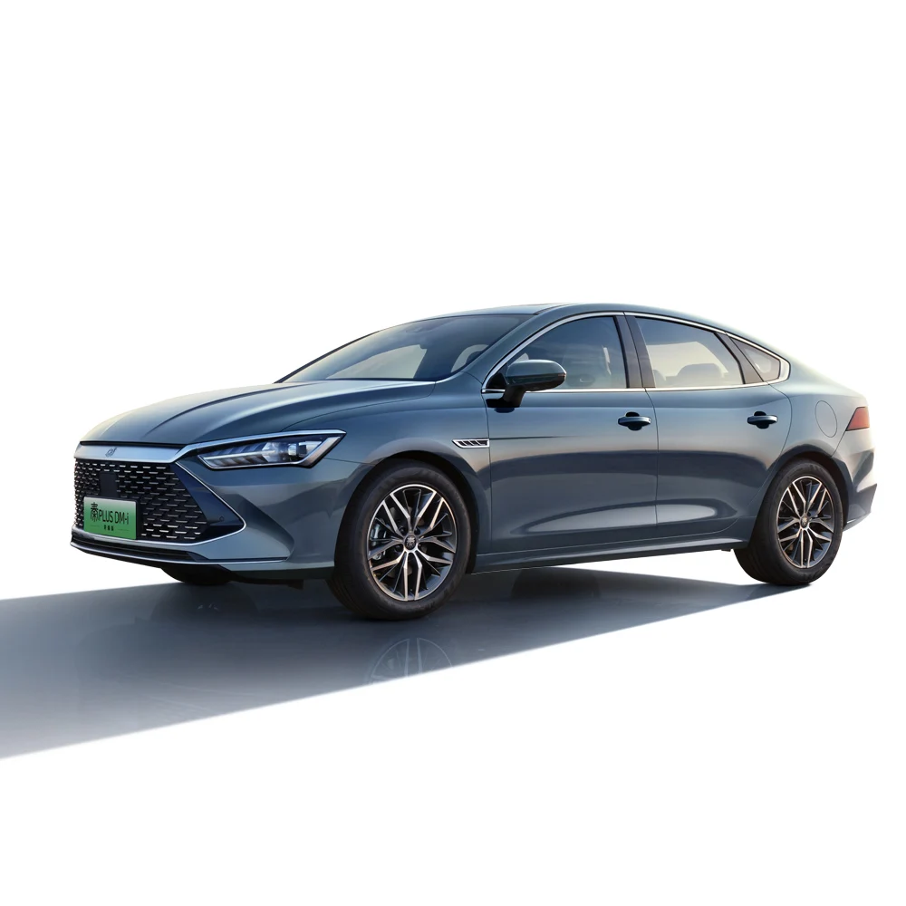 2024 Лидер продаж роскошный левый привод BYD Qin plus dmi 600 км нового энергетического автомобиля byd qin