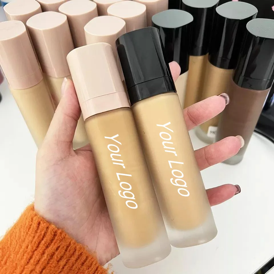 High Quality Foundation Liquid Full Cover Long Lasting Private Label Matte Waterproof Makeup
