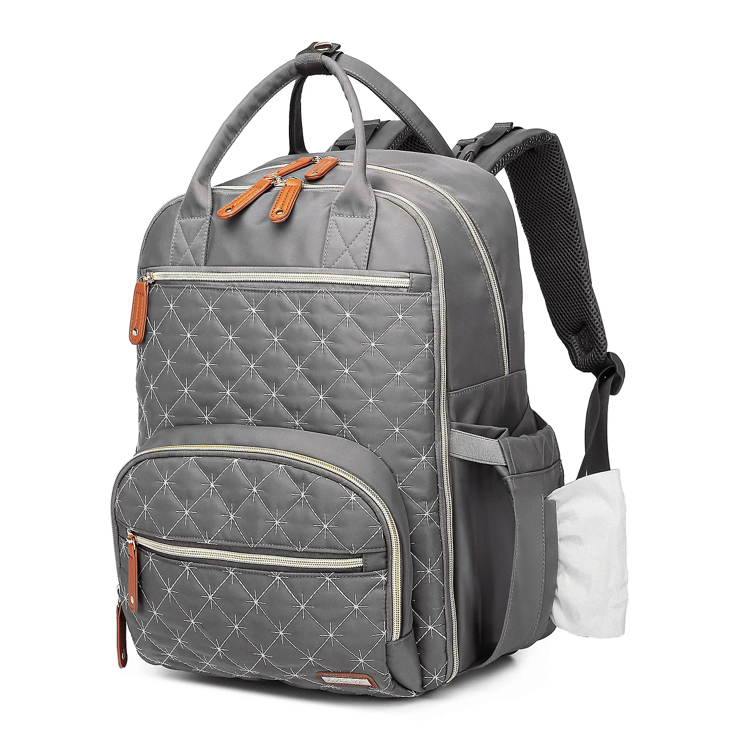 
OMASKA OEM Factory Maternity Mummy Bags Waterproof Travel Mom Baby Diaper Bag Backpack For Mom Baby Care 