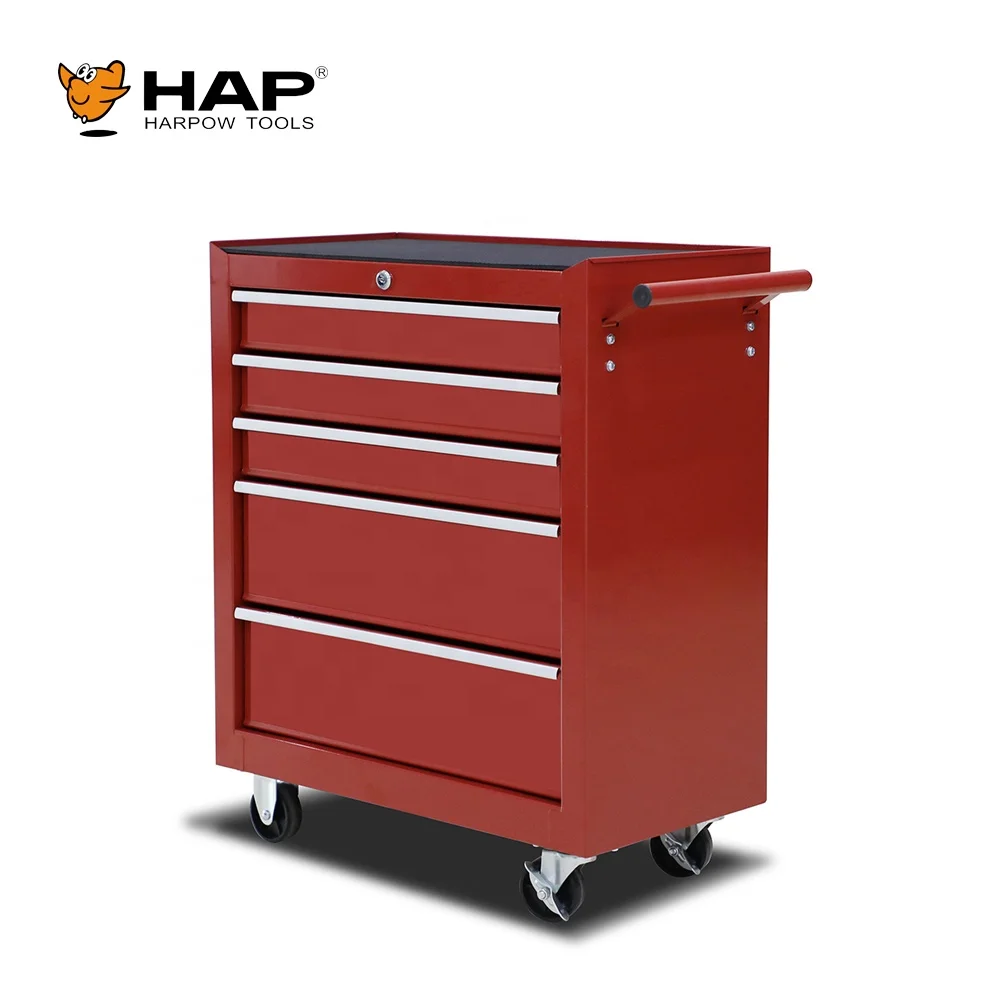 Drawers Storage Cabinet Repair Toolbox Car Repair Tool Cart Tool Trolley