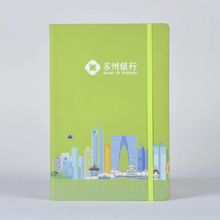 Wholesale A5 size pu leather hard cover inspirational journals custom printed sale