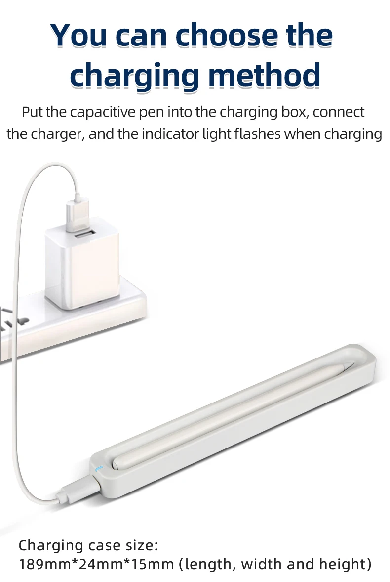 ipad pencil active capacitive pen suitable for Apple magnetic charging pen Eraser function  touch smart pen stylus pencil