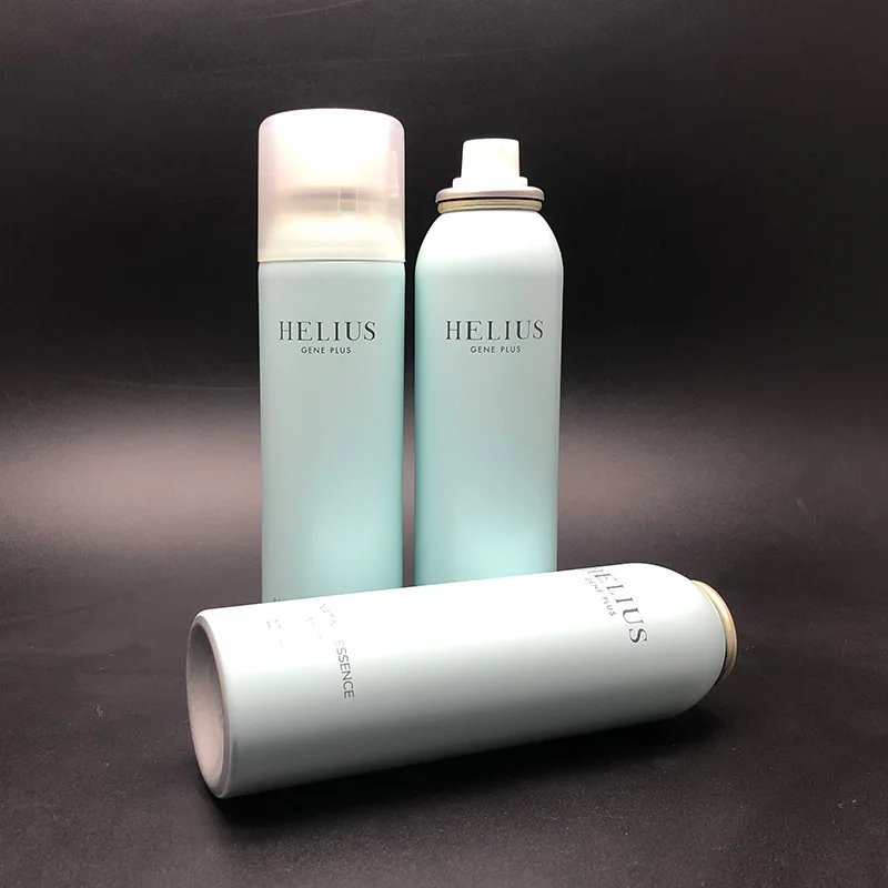 Manufacturers Customized 100ml 150ml 200ml Moisturizing Spray Sunscreen Spray Aerosol Can Interface Moss Aluminum Can