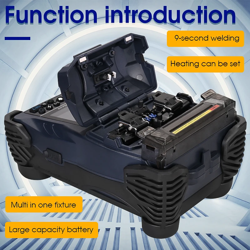 COMPTYCO AUA-15F Fully automatic FTTH Fiber Optic Welding Splicing Machine Optical Fiber Fusion Splicer New product