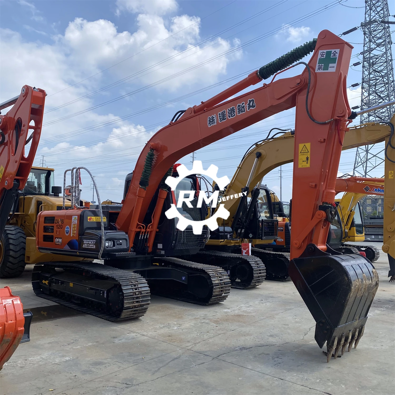Экскаватор HITACHI ex120 с хорошей производительностью подержанная строительная машина zx120 zx130 высокой мощностью экскаватора