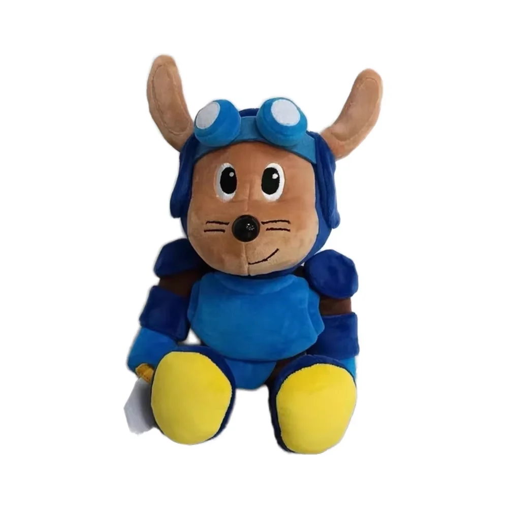 Plush Toy 10 Cm Embroidered Comforter Custom Cute Robot Shaped Super Soft Cotton for Stress Relief Gift for Children Dog Usb