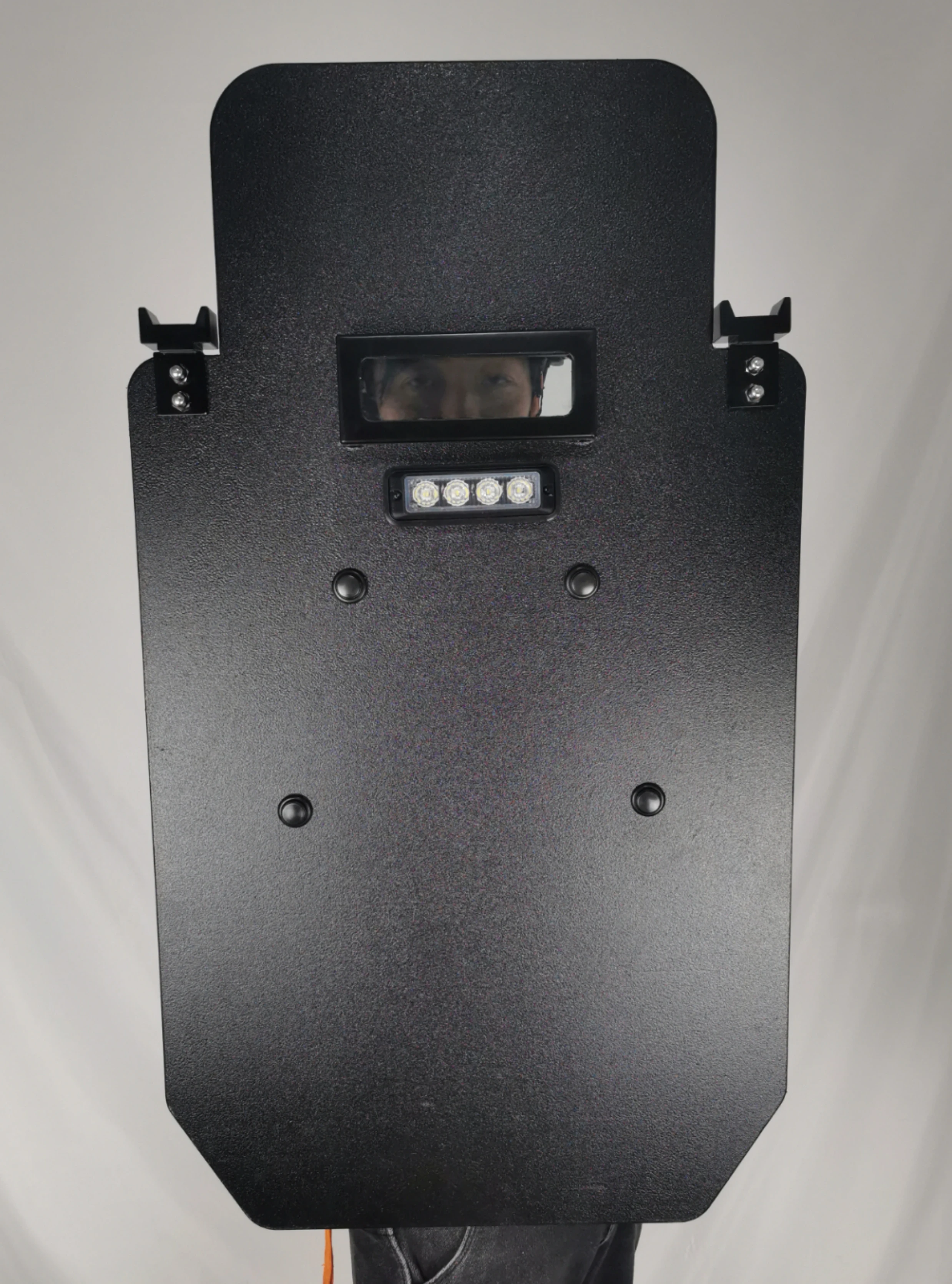 Lightweight flash led with butt Level IIIA  level III  ballistic bulletproof Shield Armor Shield
