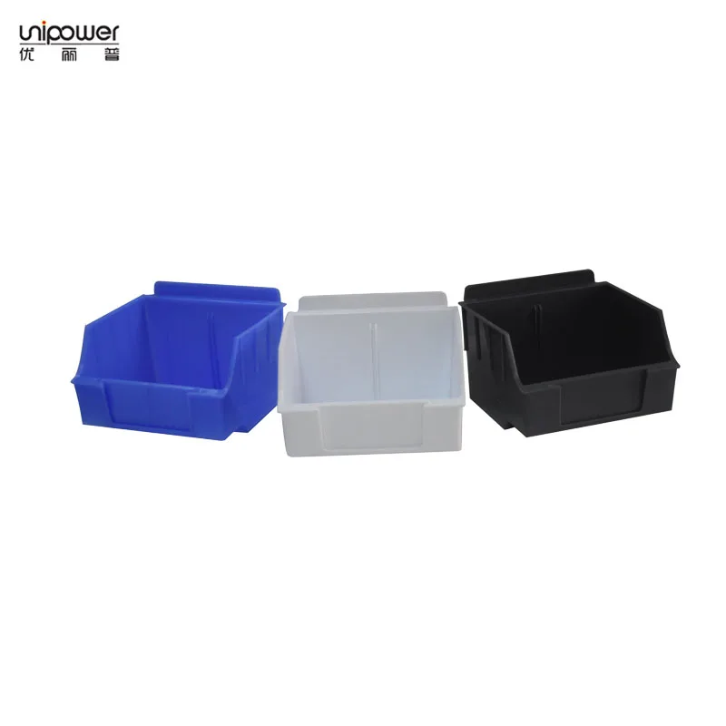Unipower plastic storage bins heavy duty organizer shop tools for