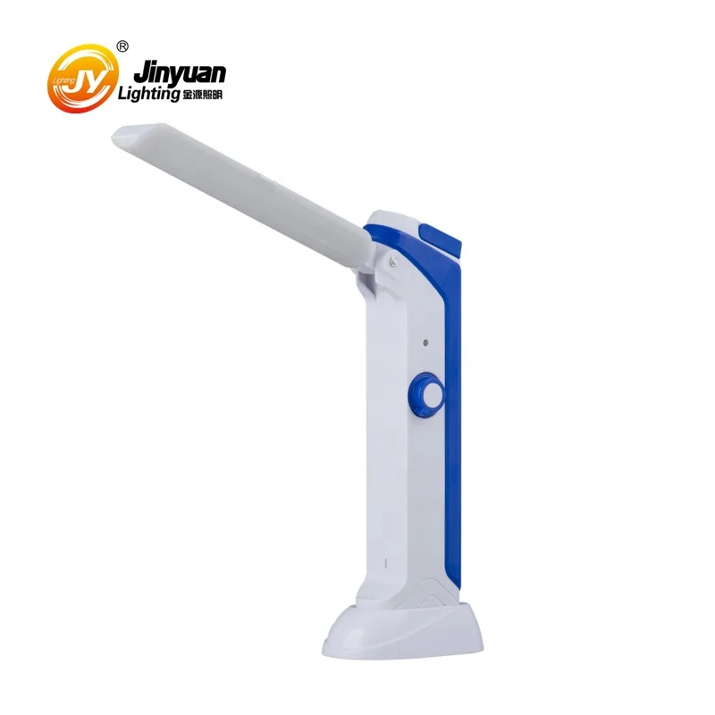 emergency lighting rotary switch reading book study desk lamp rechargeable folding table lamp with usb