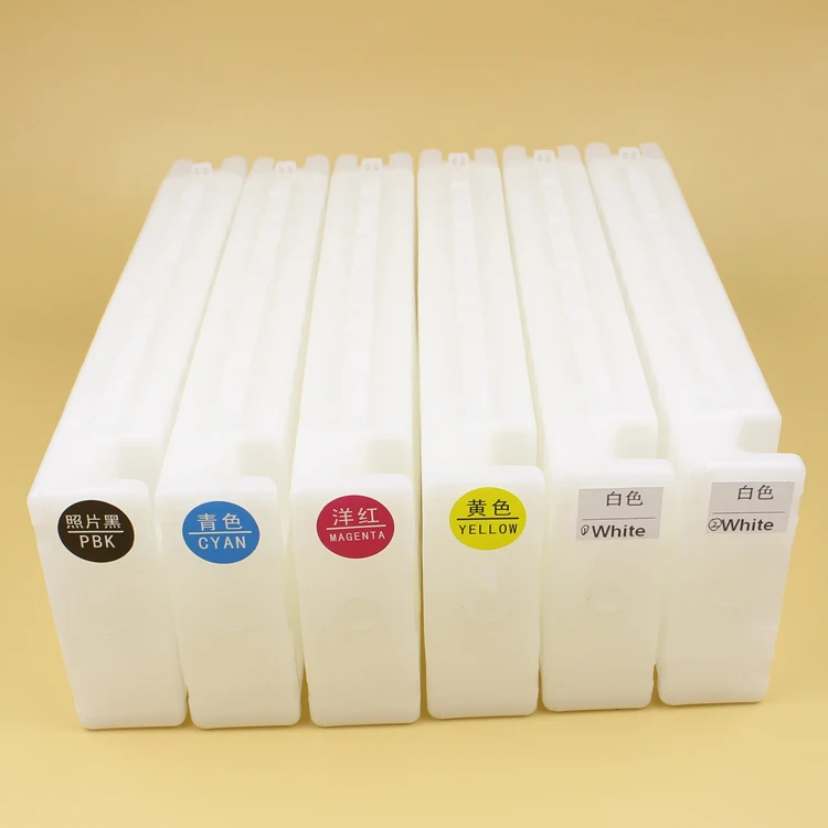 Goosam Suppliers Refillable Cartridge Set Compatible For Epson Surecolor Sure Color SC F2000 F2100 Sc-F2000 Sc-F2100 With Chip