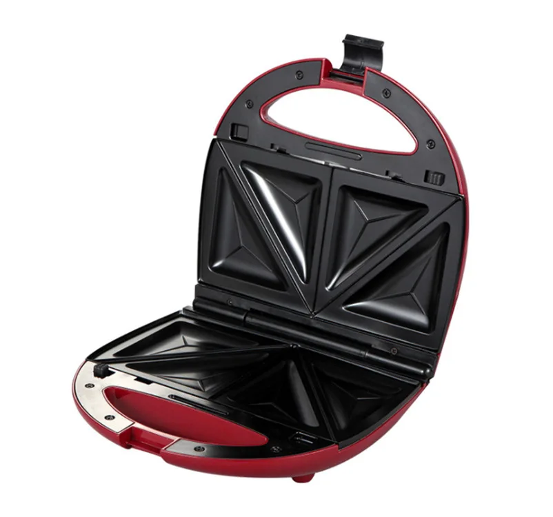 750W detachable plates waffle/sandwich maker for home