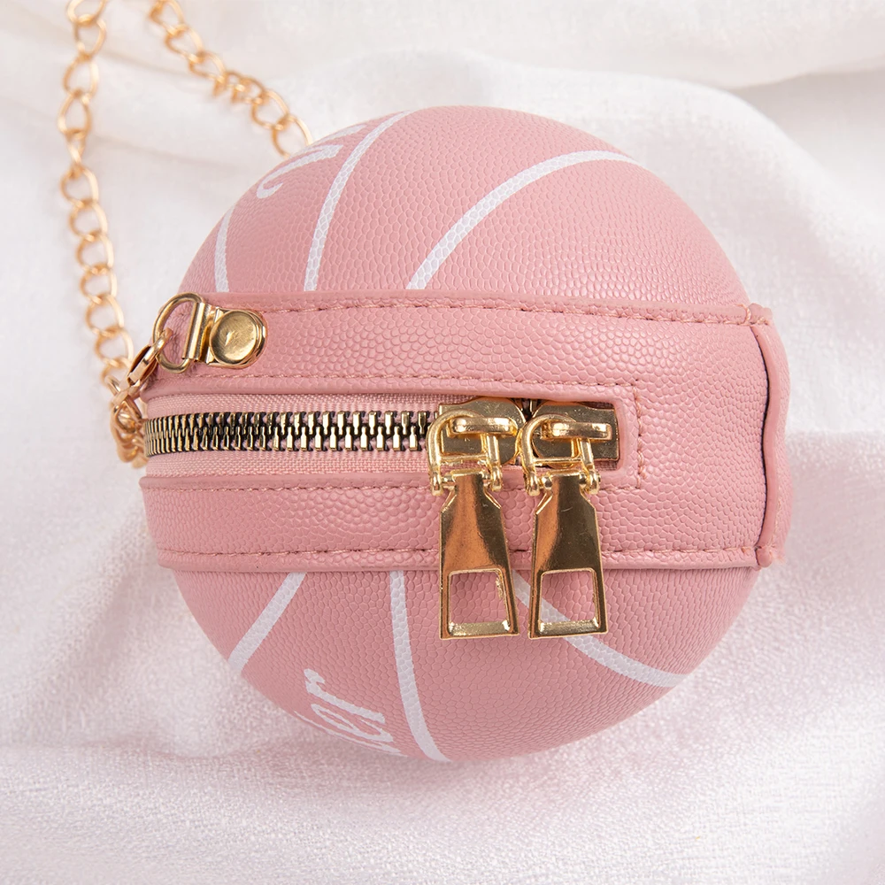 
Latest Design Fancy Girls Women Mini Basketball Cute Kids Basket Ball Purse Handbags Ladies Hand Bags Shoulder Bag 