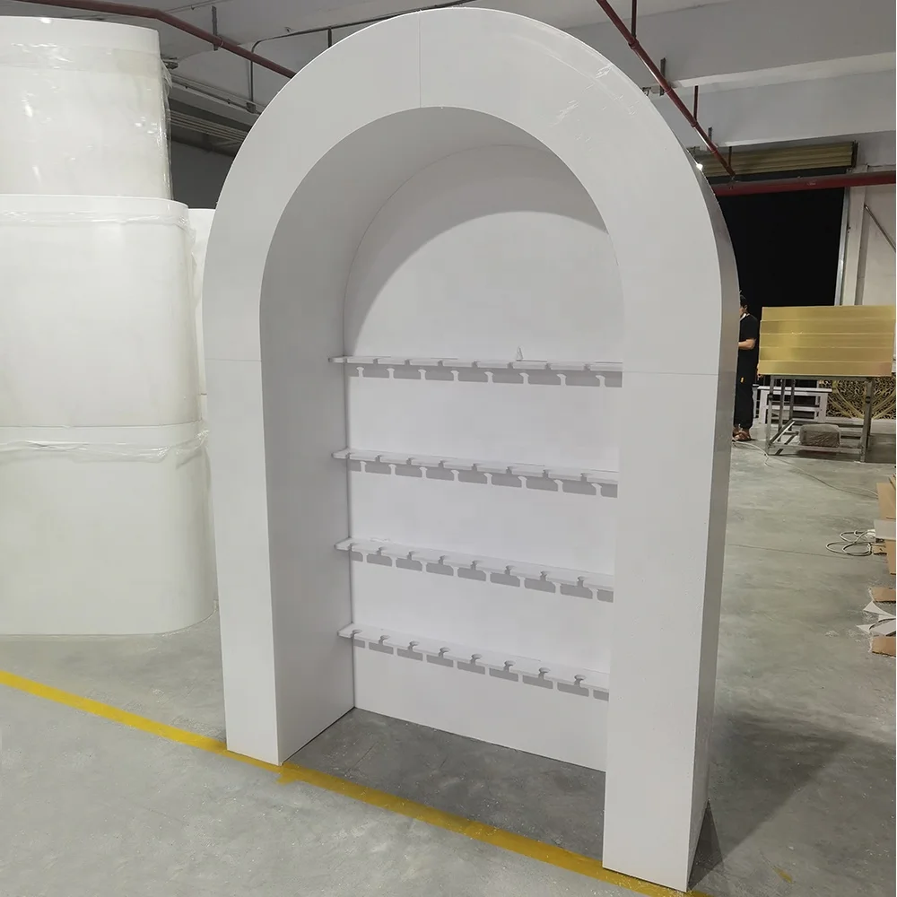 Practical Price White Acrylic Wedding Decoration Champagne Wall